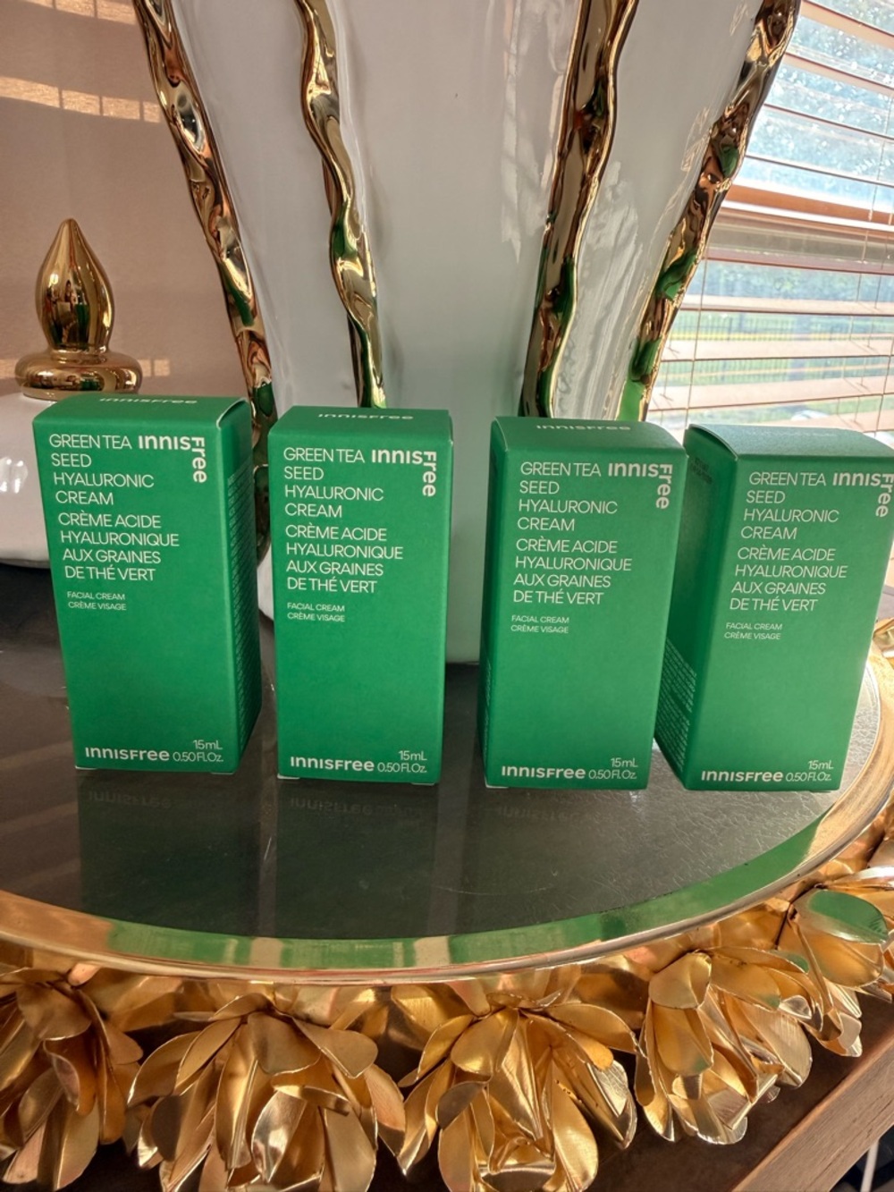 Innisfree Green Tea Hyaluronic Cream — 15ml (4)